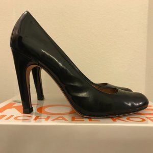 Michael Kors Black Patent Pump
